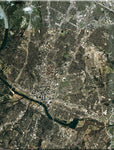 <b>Austin, Texas</b><br>Satellite Image<br>Wall Art