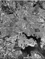 <b>Baltimore, Maryland</b><br>Satellite Image<br>Wall Art