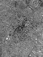 <b>Los Angeles, California</b><br>Satellite Image<br>Wall Art